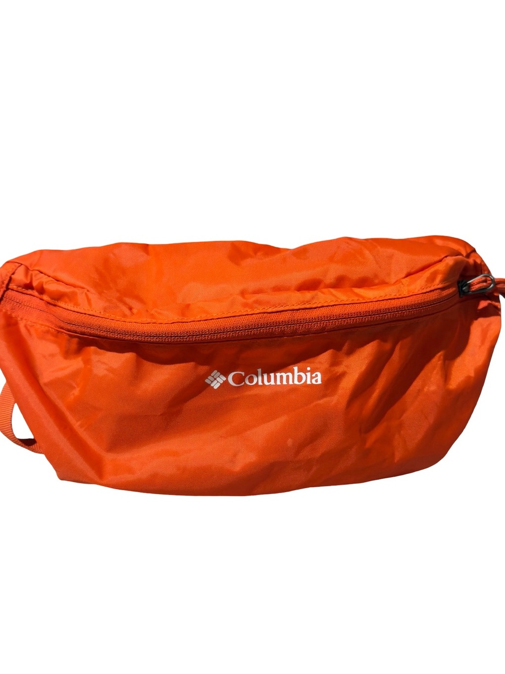 Columbia Orange Belt Bag with Zip Front